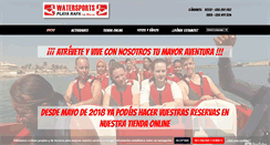 Desktop Screenshot of jetboatcostadelsol.com